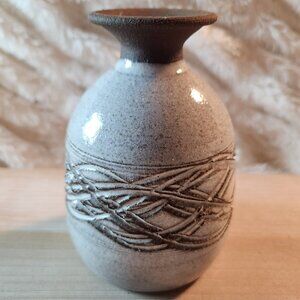 Original Studio Pottery Vase by Artist Jana - Made In The USA